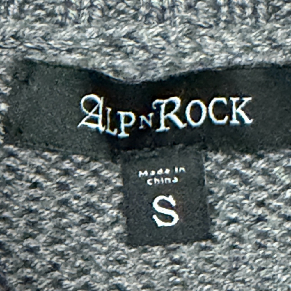 Alp N Rock Women’s Small Killian II Sweater Heather Gray Apres Ski Turtleneck - Picture 9 of 11